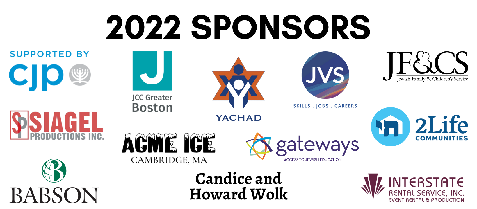 2022 SPONSORS 2022 SPONSORS